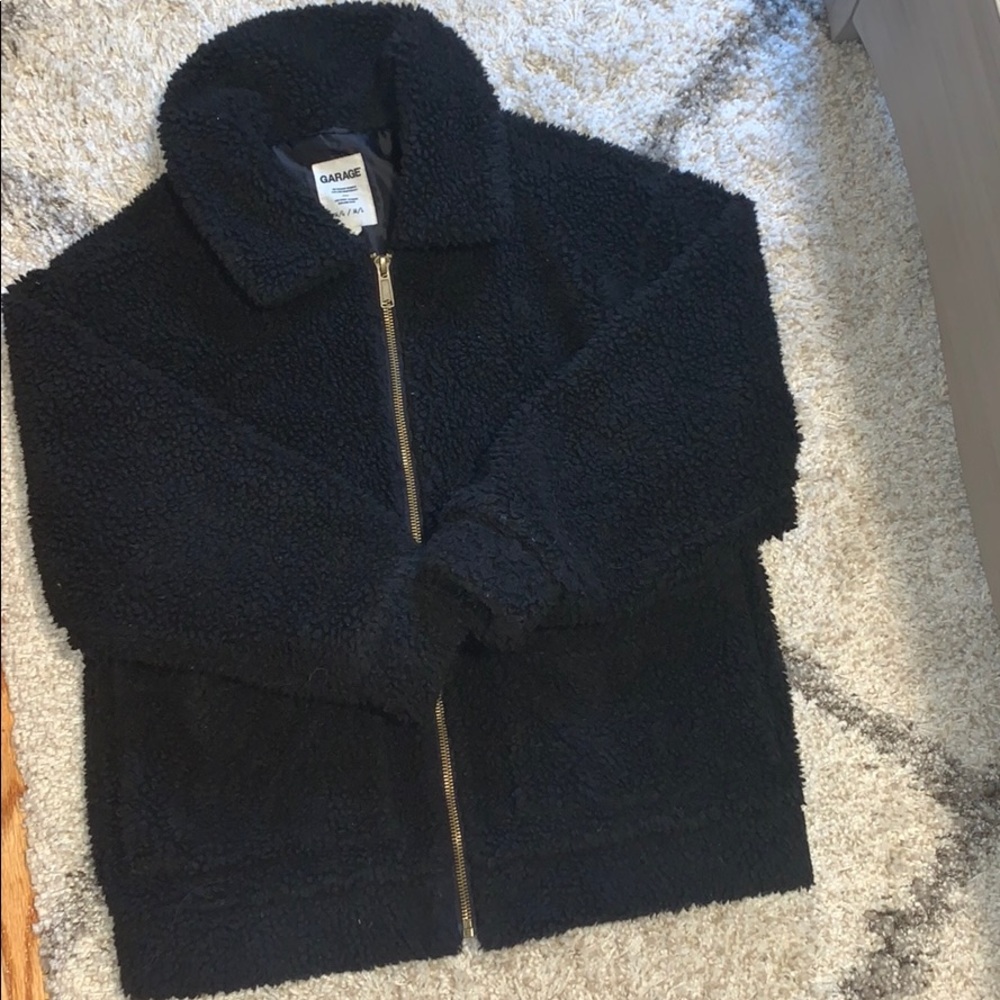 GARAGE teddy jacket